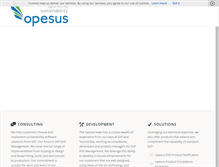 Tablet Screenshot of opesus.com